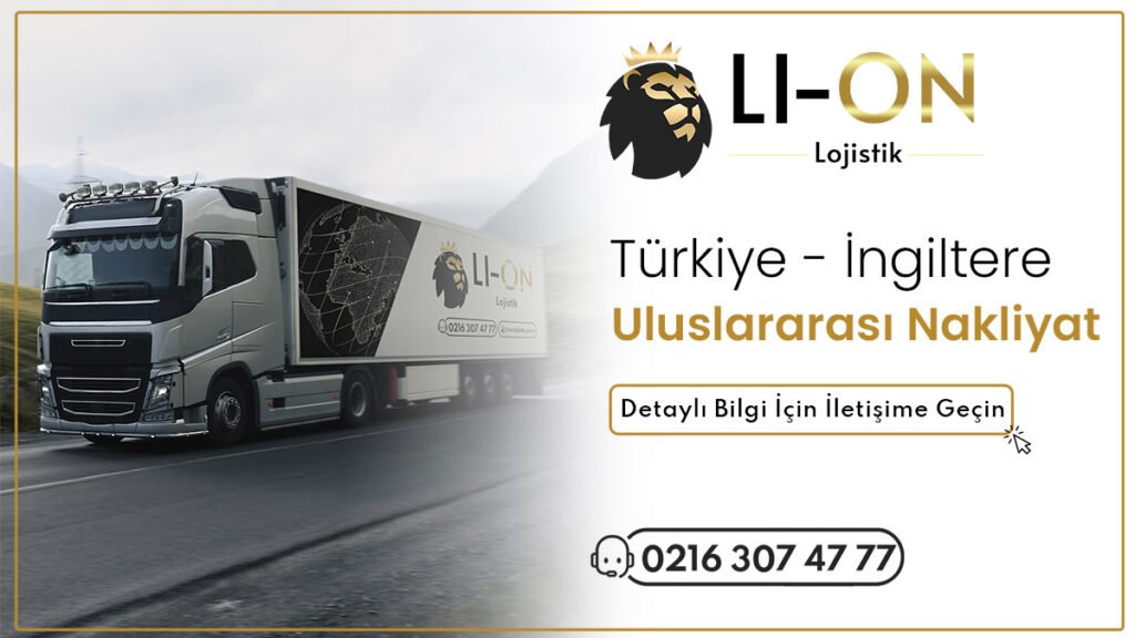 Li-On Lojistik Türkiye - İngiltere Nakliyat görseli