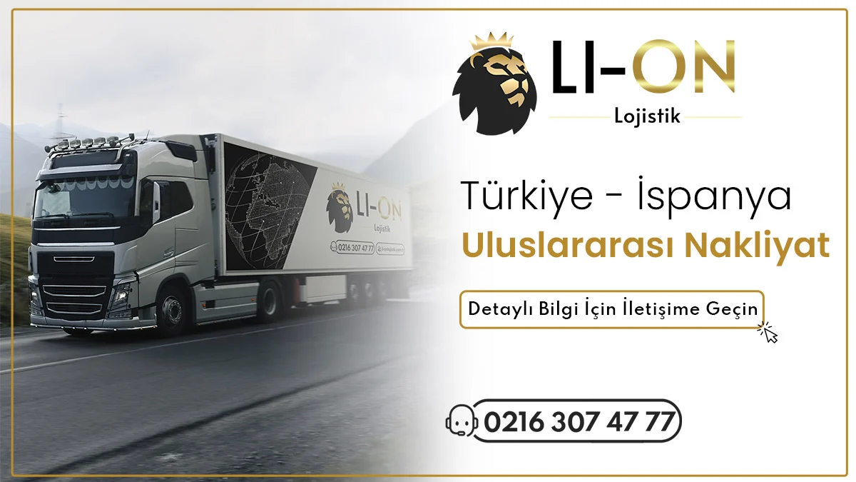 Li-On Lojistik Türkiye - İspanya Nakliyat görseli