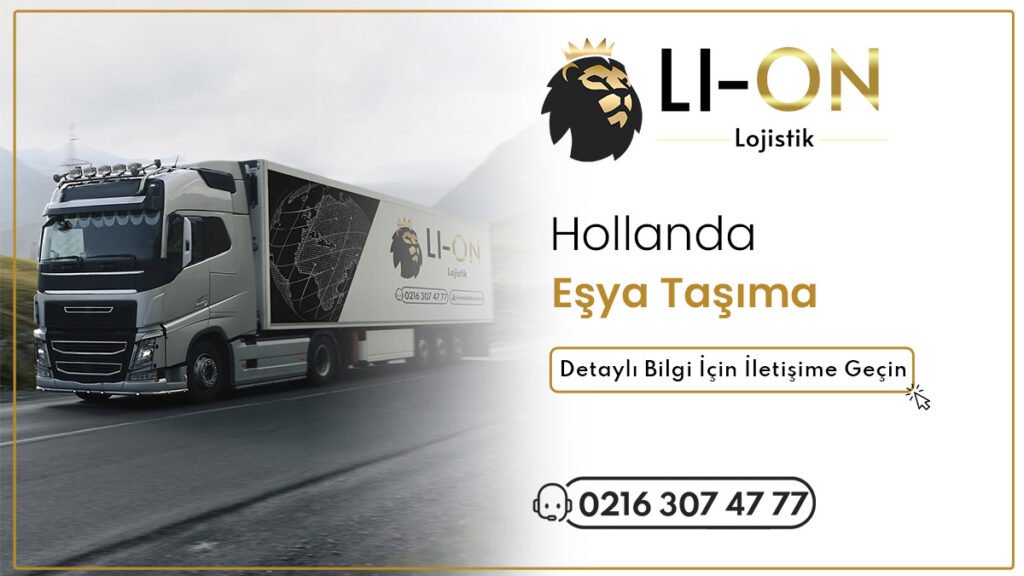 Li-On Lojistik Hollanda Eşya Taşıma görseli