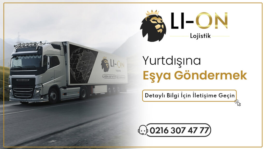Li-On Lojistik Yurtdışına Eşya Göndermek görseli