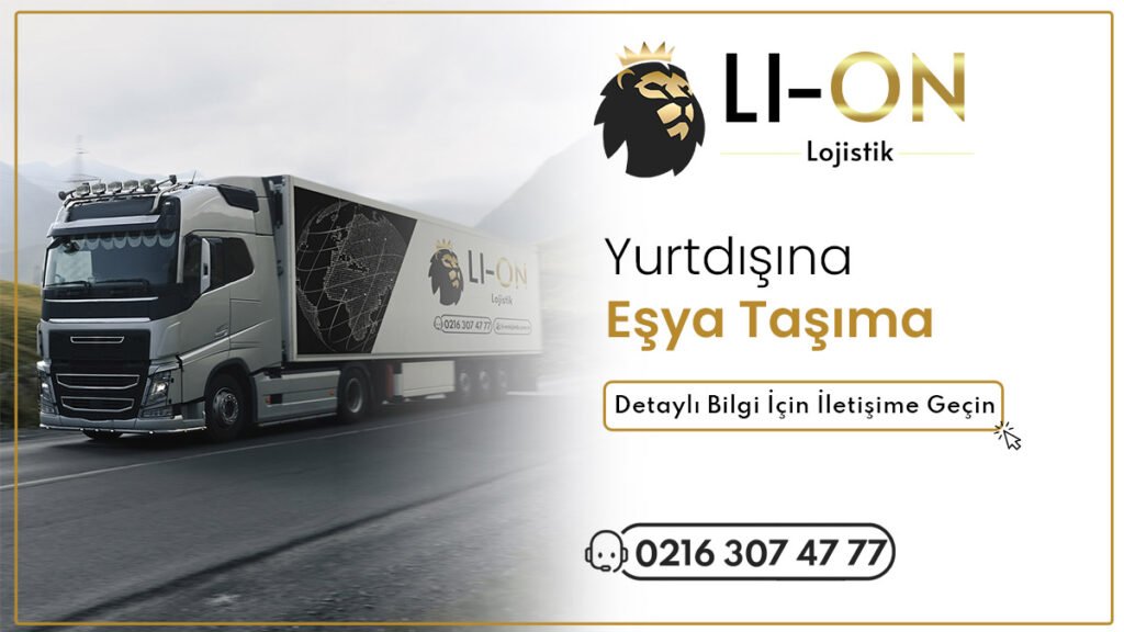 Li-On Lojistik Yurtdışına Eşya Taşıma görseli